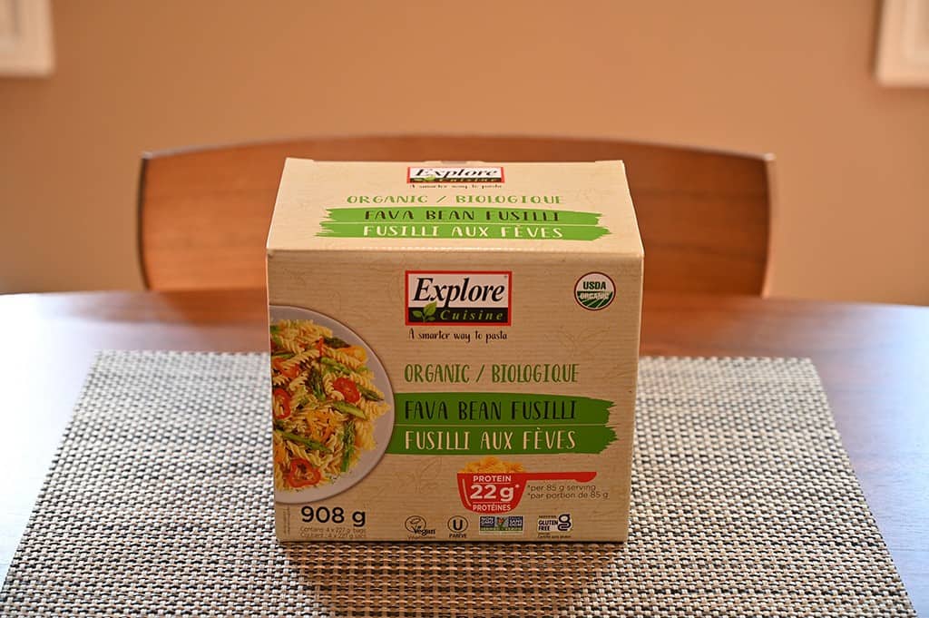 Costco Explore Cuisine Organic Fava Bean Fusilli 