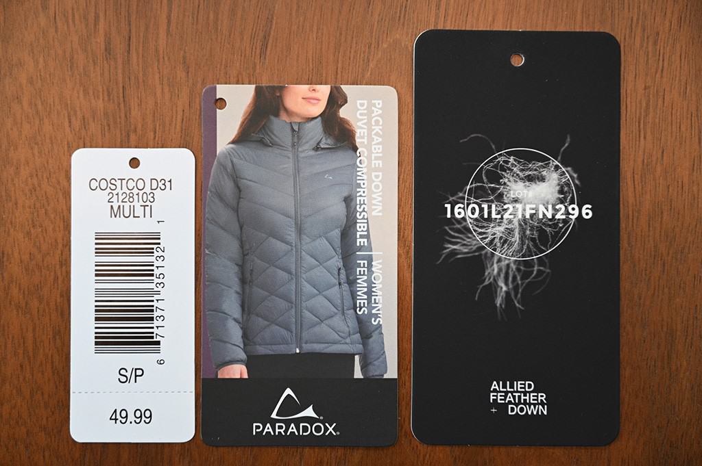 Costco Paradox Packable Down Jacket Review - Costcuisine