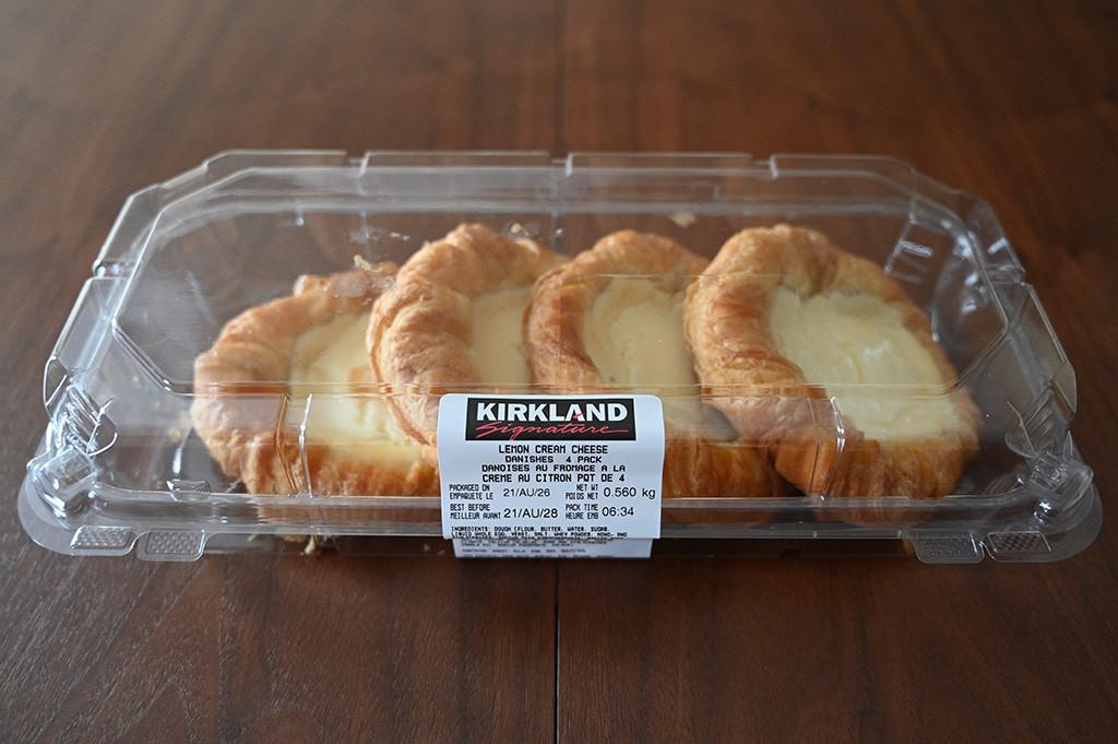 Costco Kirkland Signature Lemon Cream Cheese Danishes 