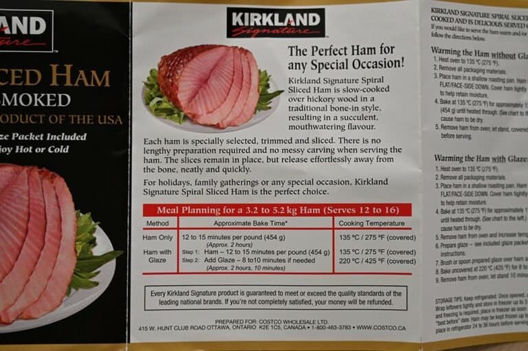 Costco Kirkland Signature Spiral Sliced Ham Review Costcuisine