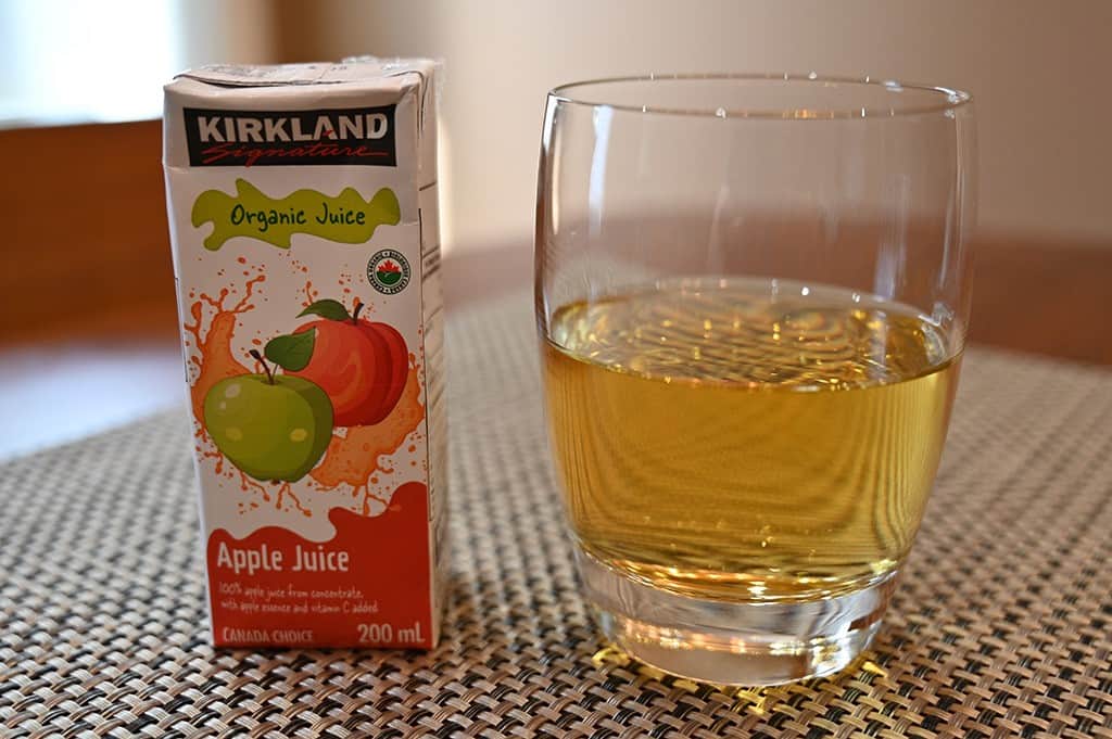 Costco Kirkland Signature Organic Juice Box Apple Juice