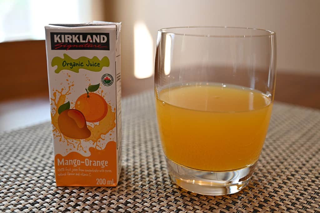 Costco Kirkland Signature Organic Juice Box Mango-Orange