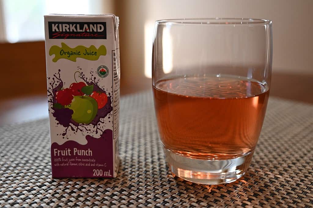 Costco Kirkland Signature Organic Juice Box Fruit Punch