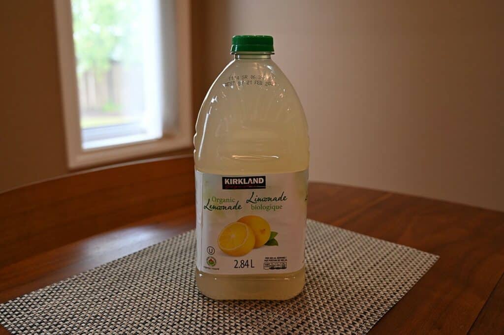 Costco Kirkland Signature Lemonade bottle