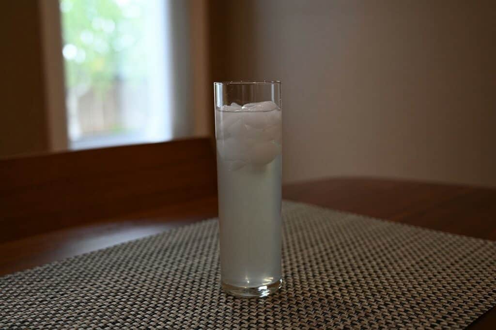 Costco Kirkland Signature Lemonade in a glass