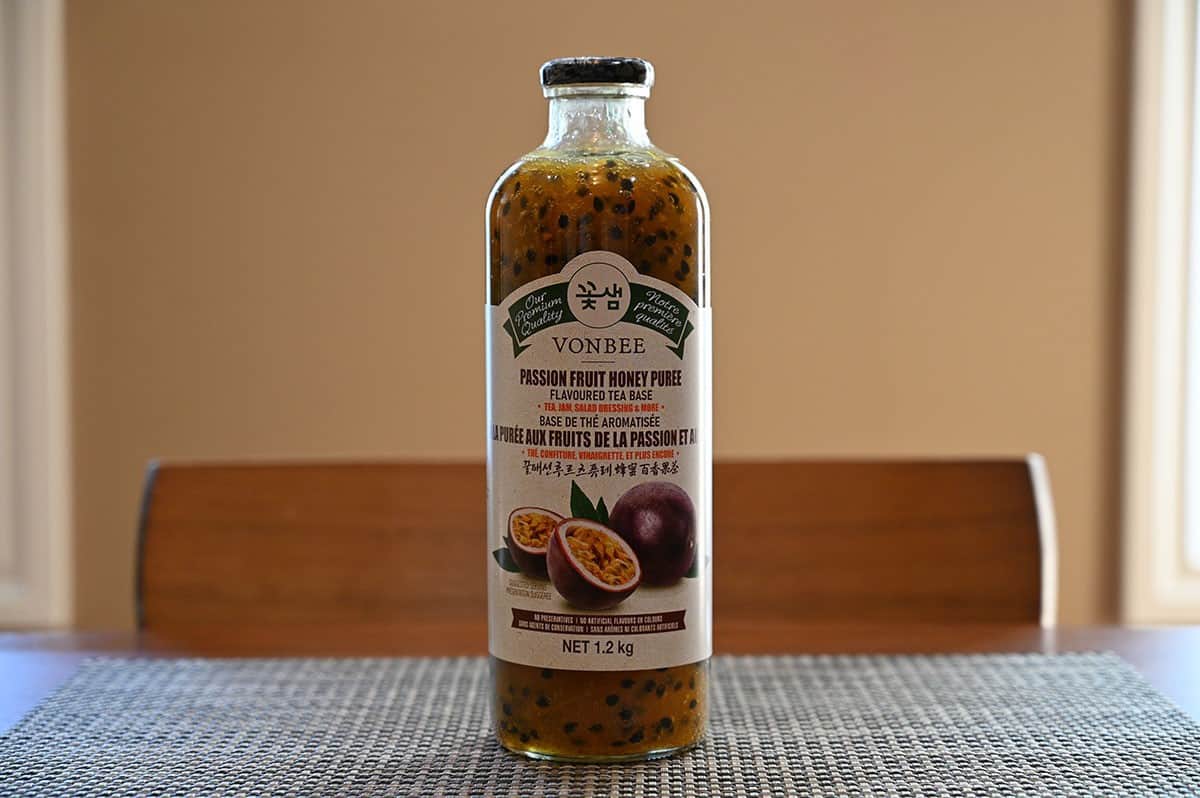 Costco Vonbee Passion Fruit Honey Puree Review - Costcuisine