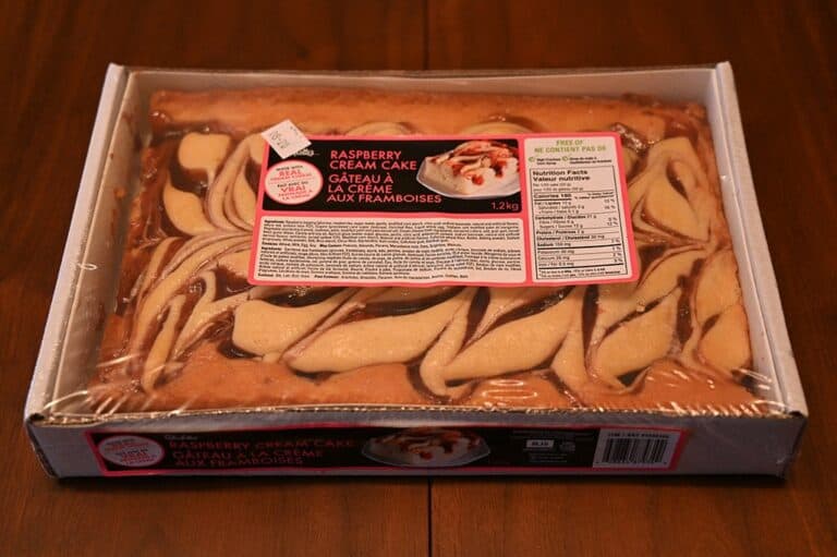 Costco Charlotte's Raspberry Cream Cake Review Costcuisine