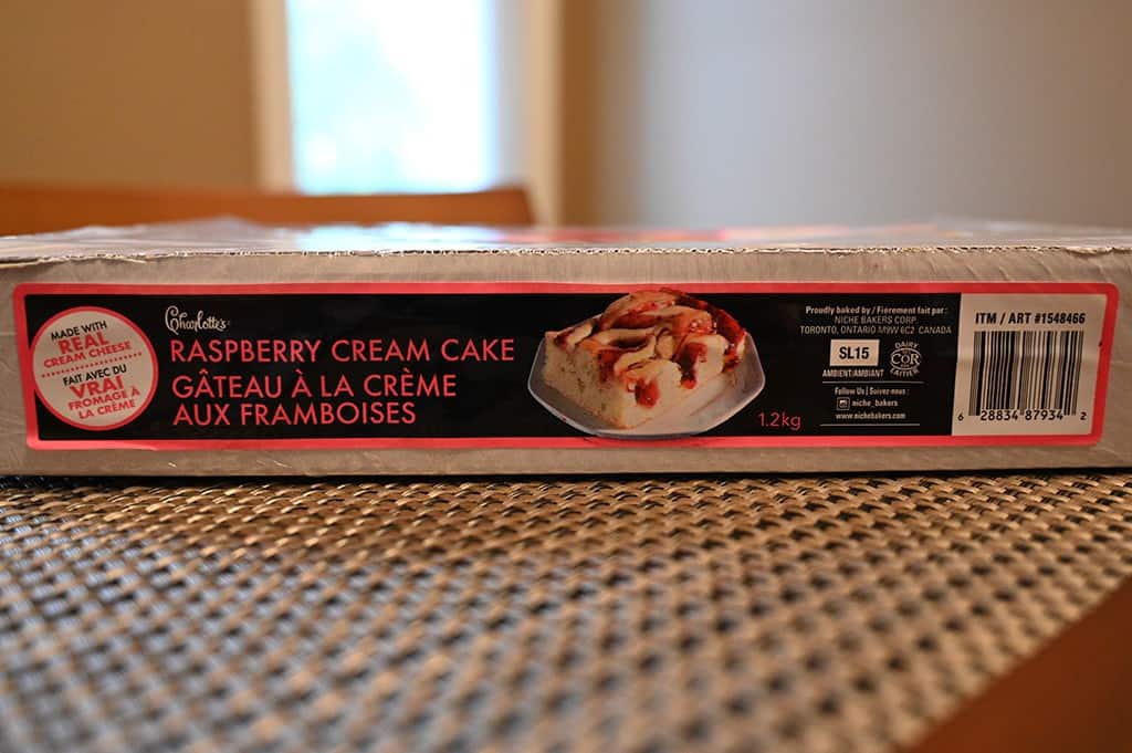 Costco Charlotte's Raspberry Cream Cake
