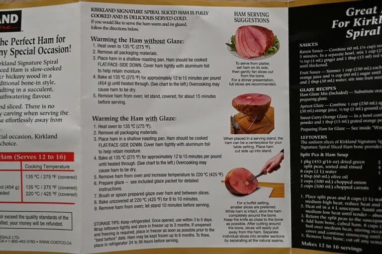 Costco Kirkland Signature Spiral Sliced Ham Review Costcuisine