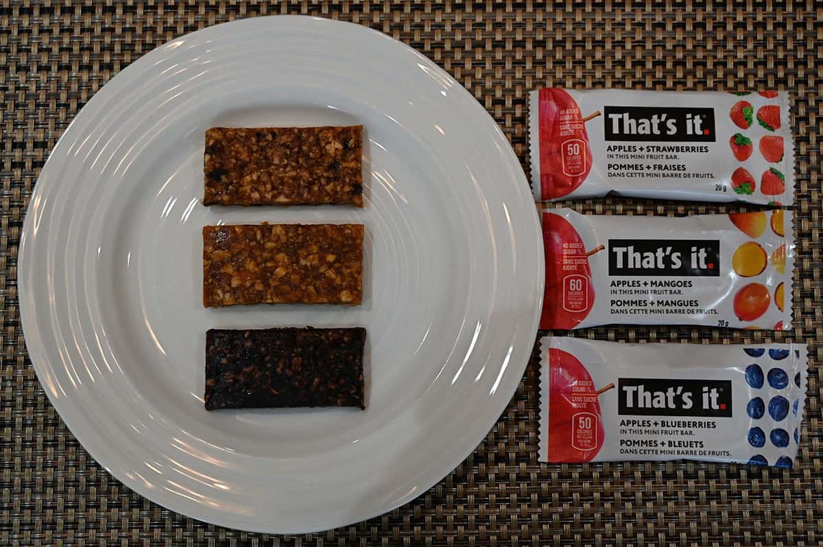 Costco That's It Mini Fruit Bars Review Costcuisine
