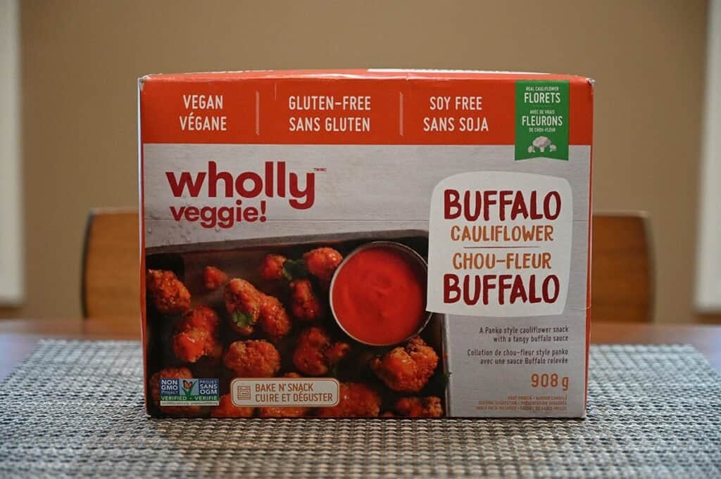 Costco Wholly Veggie Buffalo Cauliflower Box 