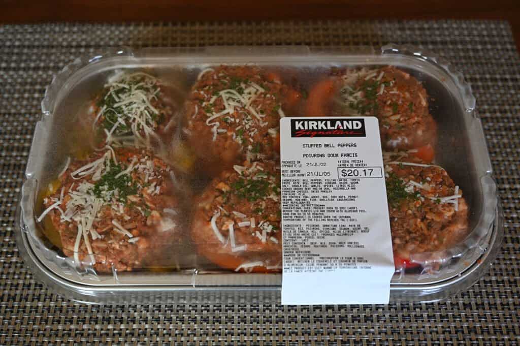 The Kirkland Signature Stuffed Bell Peppers.