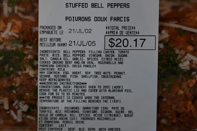 Costco Kirkland Signature Stuffed Peppers Review Costcuisine