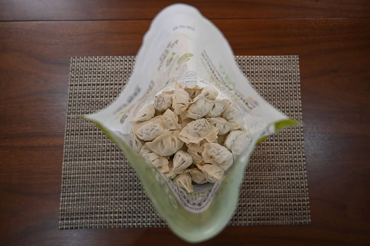 Costco Bibigo Chicken and Cilantro Wontons Review Costcuisine