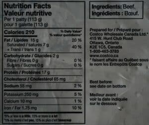 Costco Kirkland Signature Lean Ground Beef Patties Review - Costcuisine