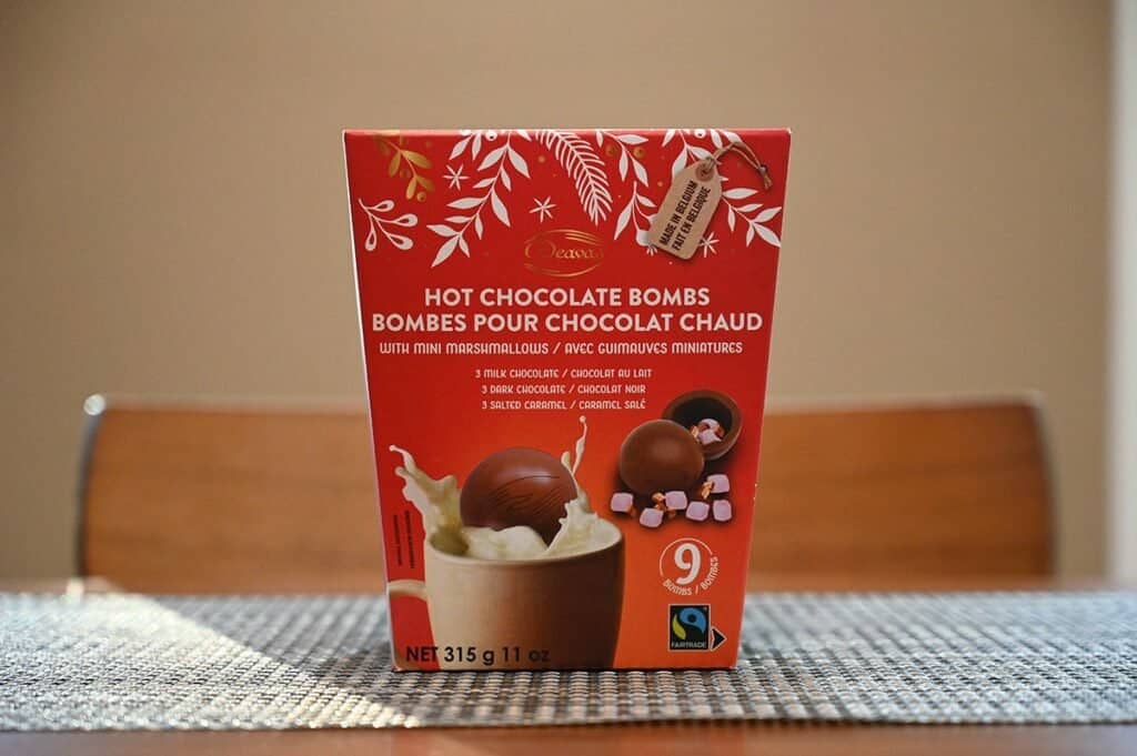 Costco Deavas Hot Chocolate Bombs box