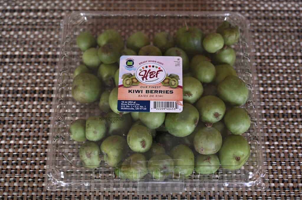 Costco HBF Kiwi Berries package of kiwi berries