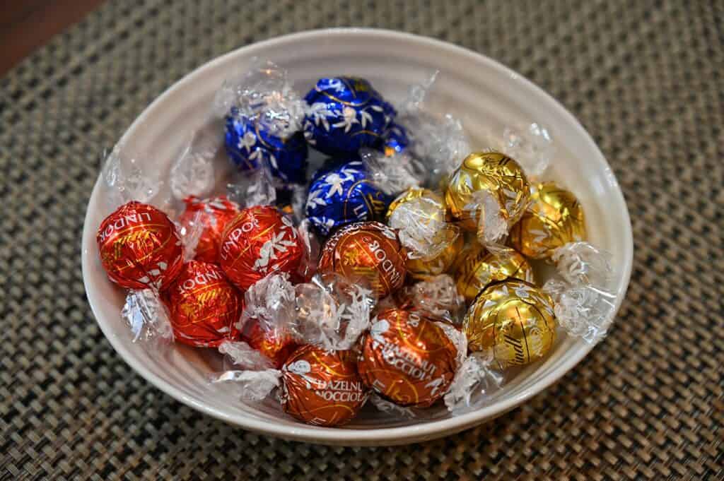 Costco Lindt Lindor Assorted Chocolates Review Costcuisine