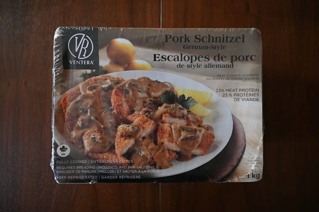 Costco Ventera Pork Schnitzel Review box
