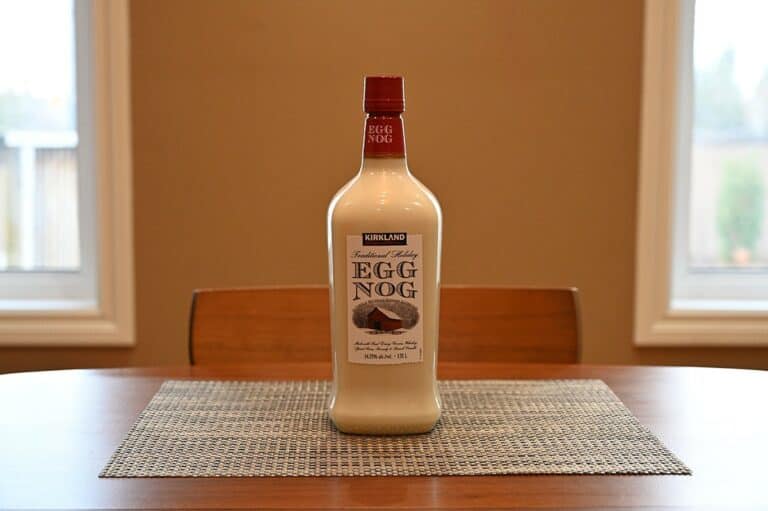 Costco Kirkland Signature Traditional Holiday Egg Nog Alcoholic