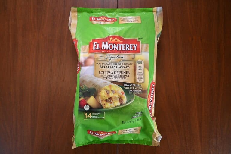 Costco El Monterey Egg, Sausage, Cheese & Potato Breakfast Wraps Review