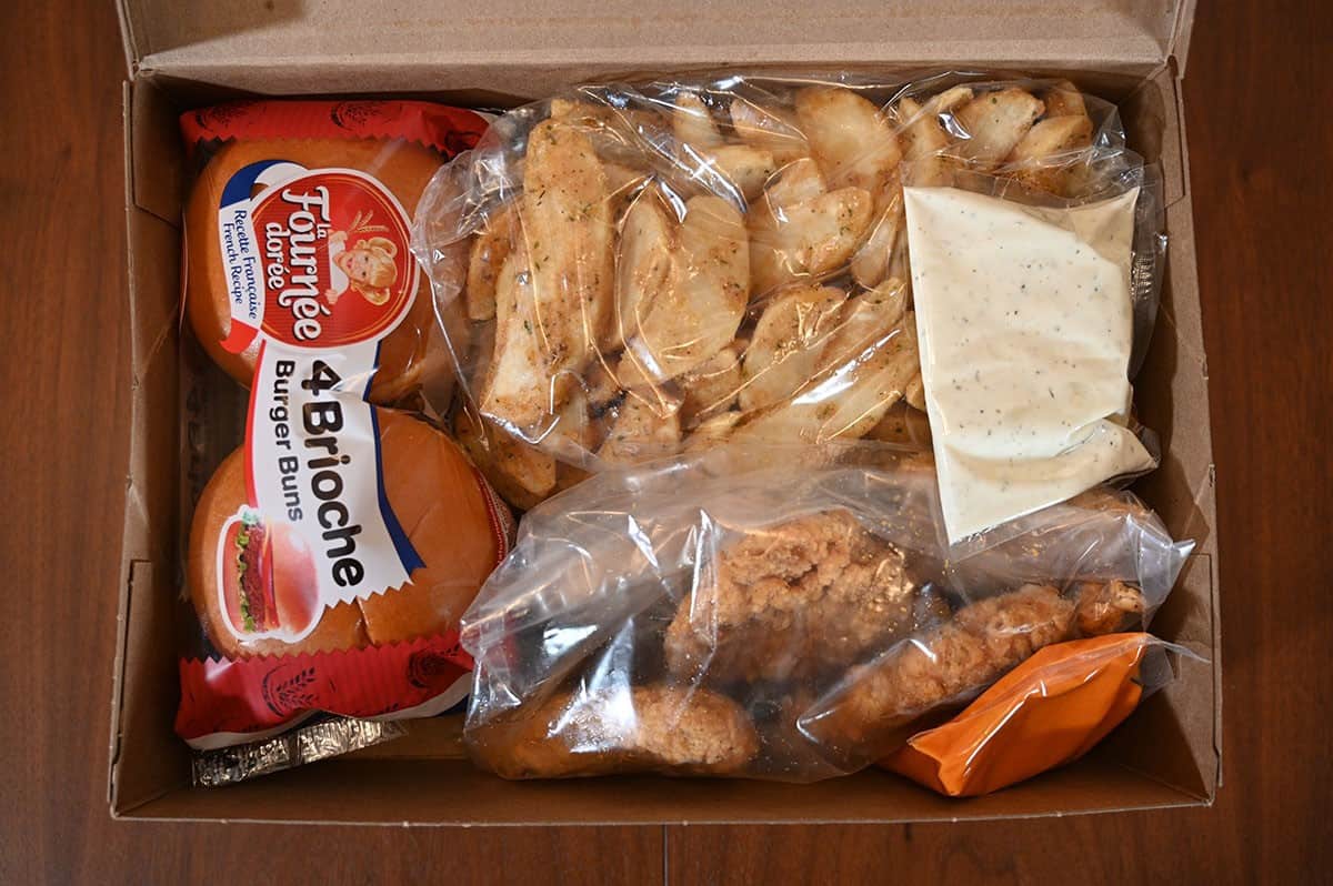 Costco Kirkland Signature Chicken Burger Meal Kit Review Costcuisine