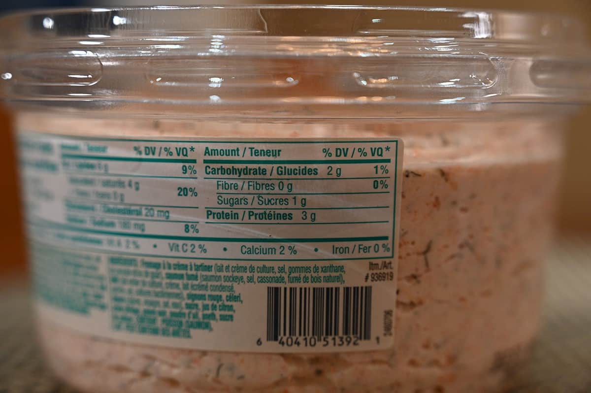 Costco La Terra Fina Smoked Sockeye Salmon Dip Review Costcuisine