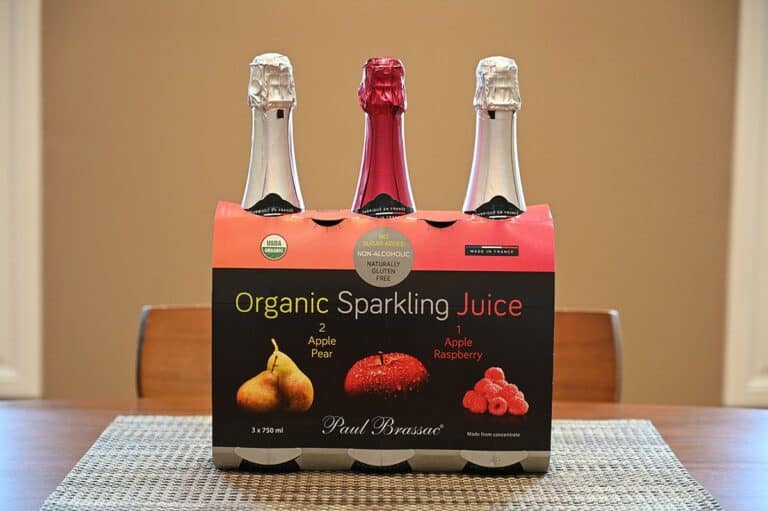 Costco Paul Brassac Organic Sparkling Juice Review Costcuisine