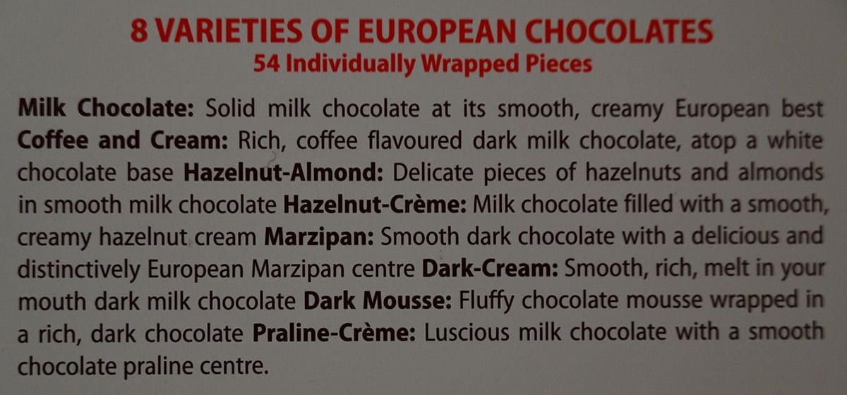 Costco Merci European Chocolates Review Costcuisine