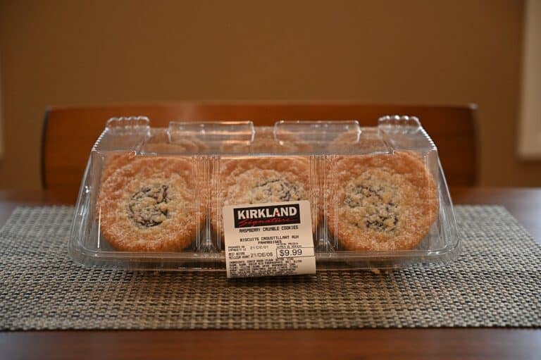 Costco Kirkland Signature Raspberry Crumble Cookies Review Costcuisine