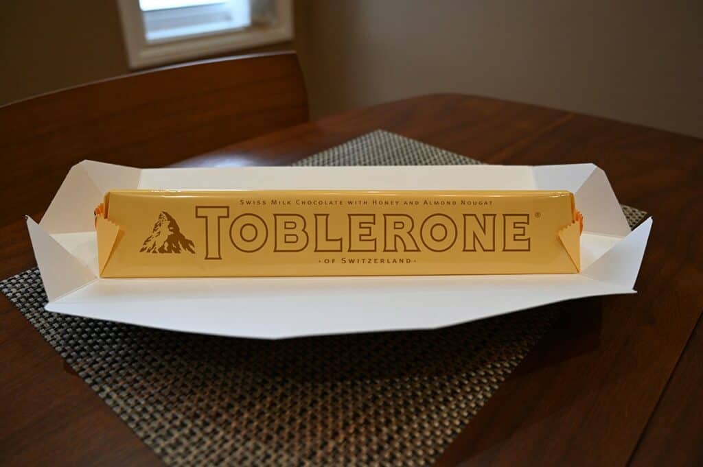 Toblerone Milk Chocolate Bar OFFICIAL, made with Swiss Milk Chocolate,  Giant, Jumbo Size, 1 bar, 4.5kg