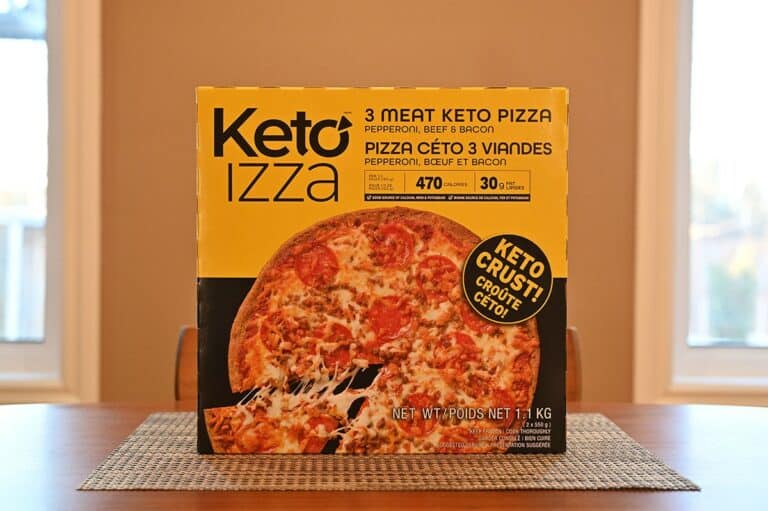 Costco Keto Izza 3 Meat Keto Pizza Review Costcuisine