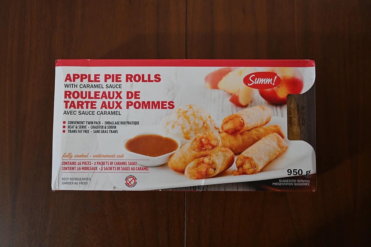 Costco Summ Apple Pie Rolls with Caramel Sauce Review   Costcuisine