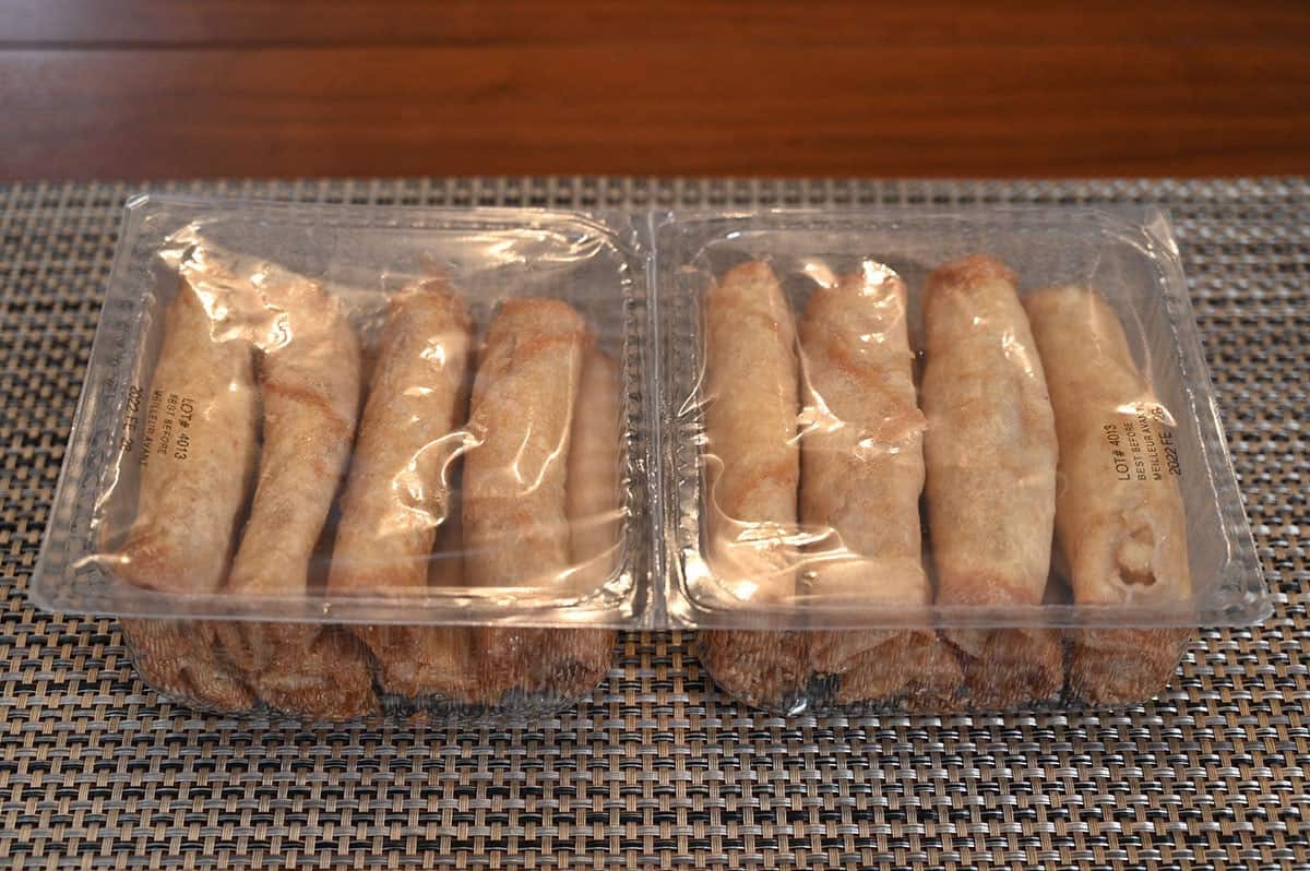 Costco Summ! Apple Pie Rolls with Caramel Sauce Review Costcuisine