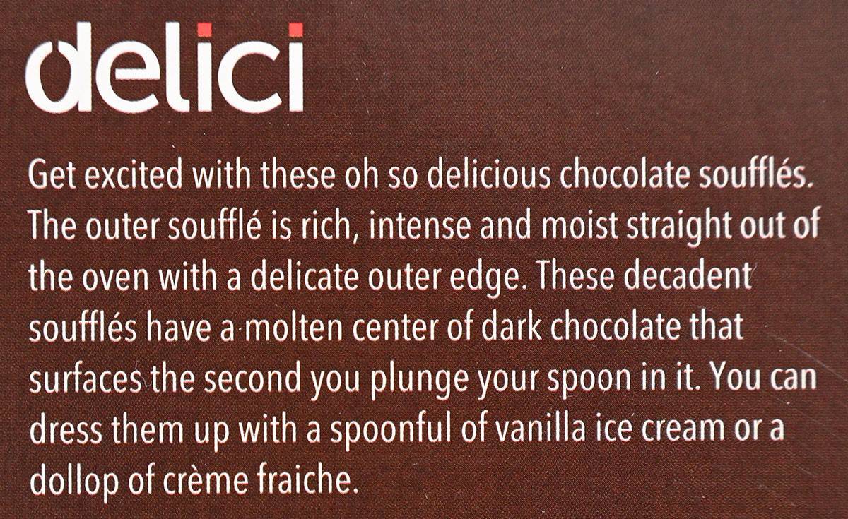 Costco Delici Belgian Chocolate Soufflé Review Costcuisine