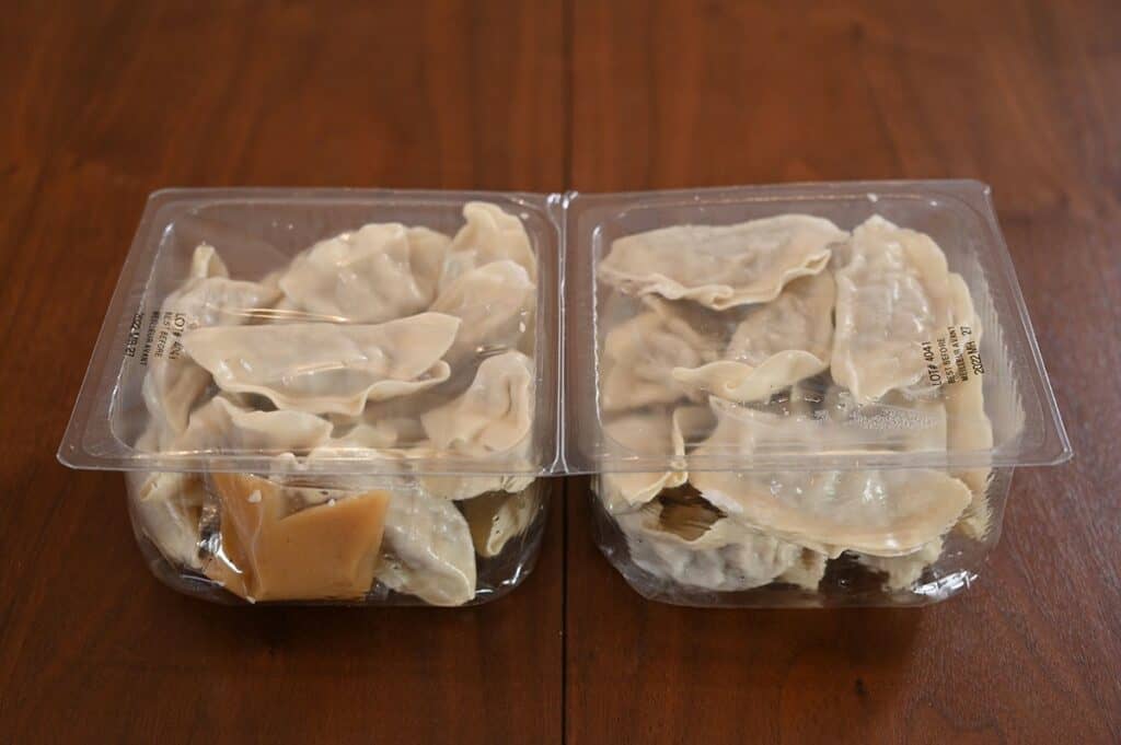 Costco Summ! Pork & Shiitake Gyoza Dumplings Review Costcuisine