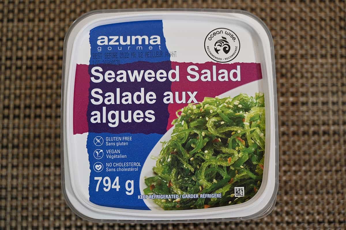 Costco Azuma Seaweed Salad Review Costcuisine
