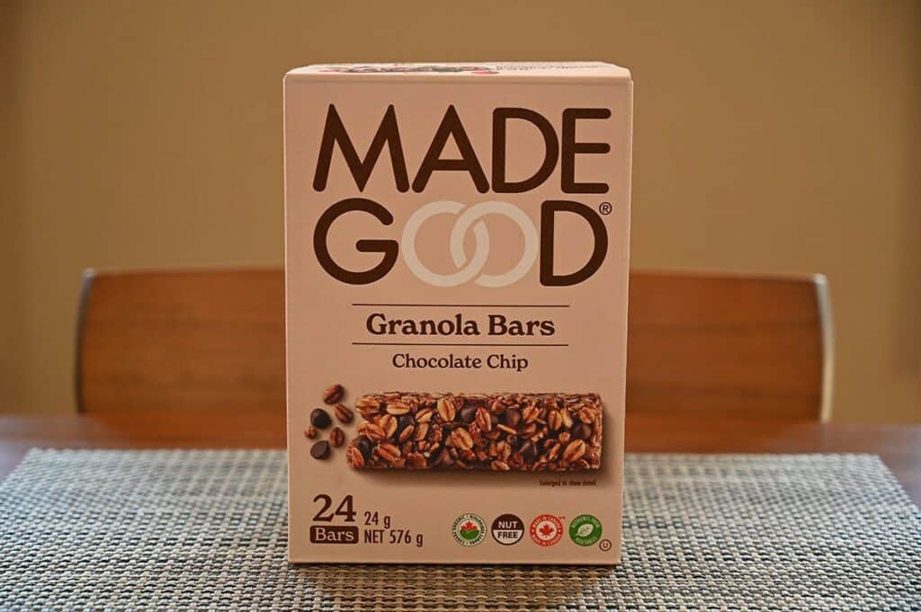 Costco MadeGood Chocolate Chip Granola Bars Review Costcuisine