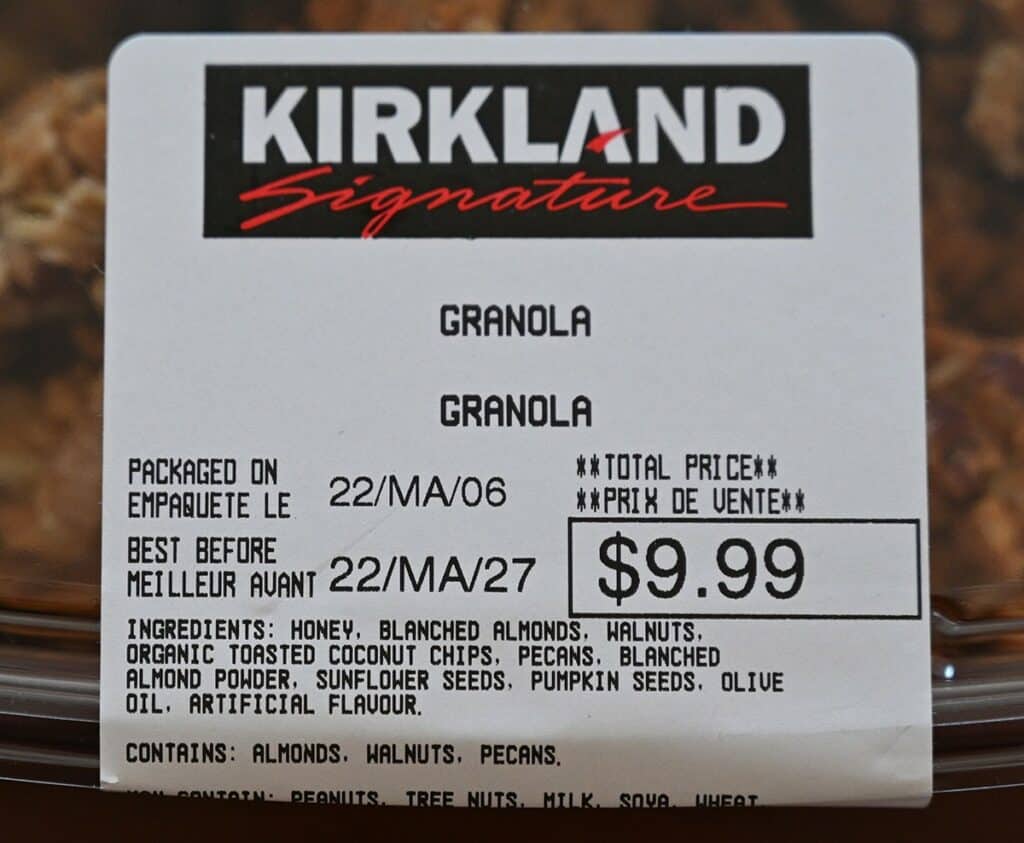 Costco Kirkland Signature Granola Review Costcuisine