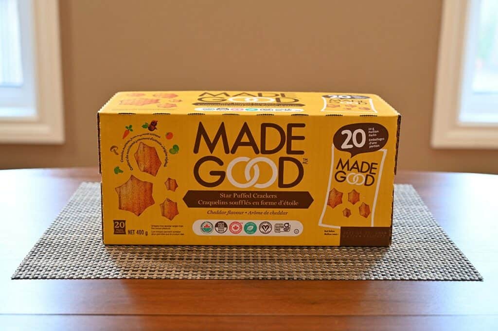 Costco MadeGood Star Puffed Crackers Review Costcuisine