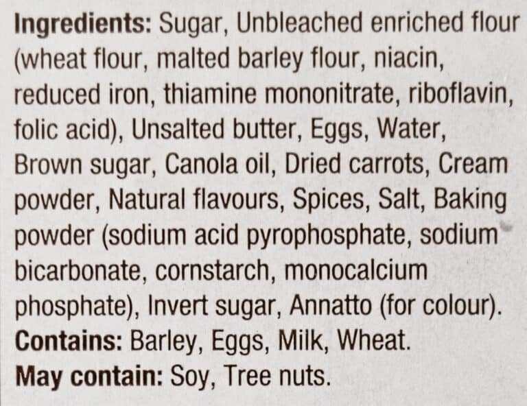 Costco Sugar Bowl Bakery Carrot Cake Bites Review Costcuisine