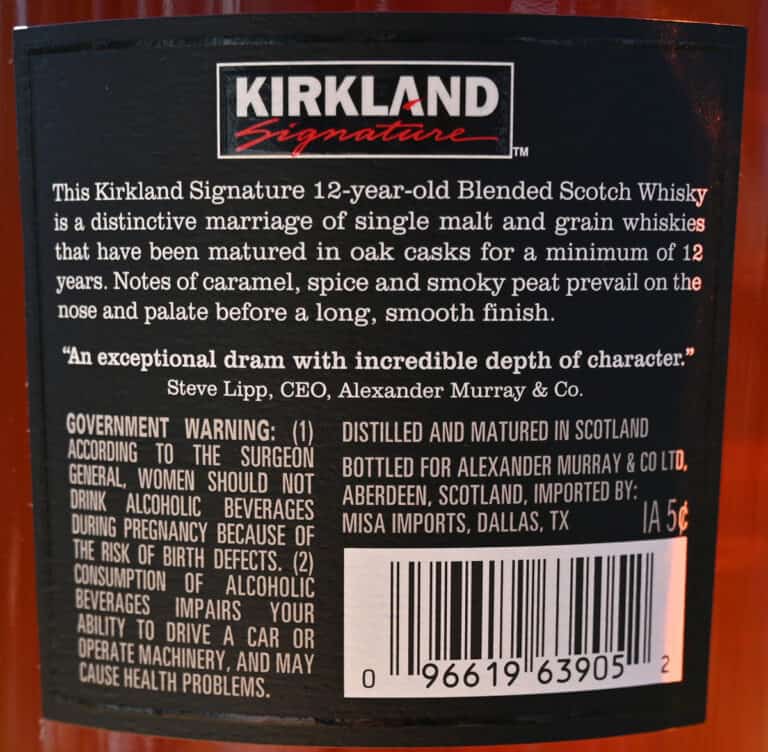 Costco Kirkland Signature Scotch and Whiskey Review Costcuisine