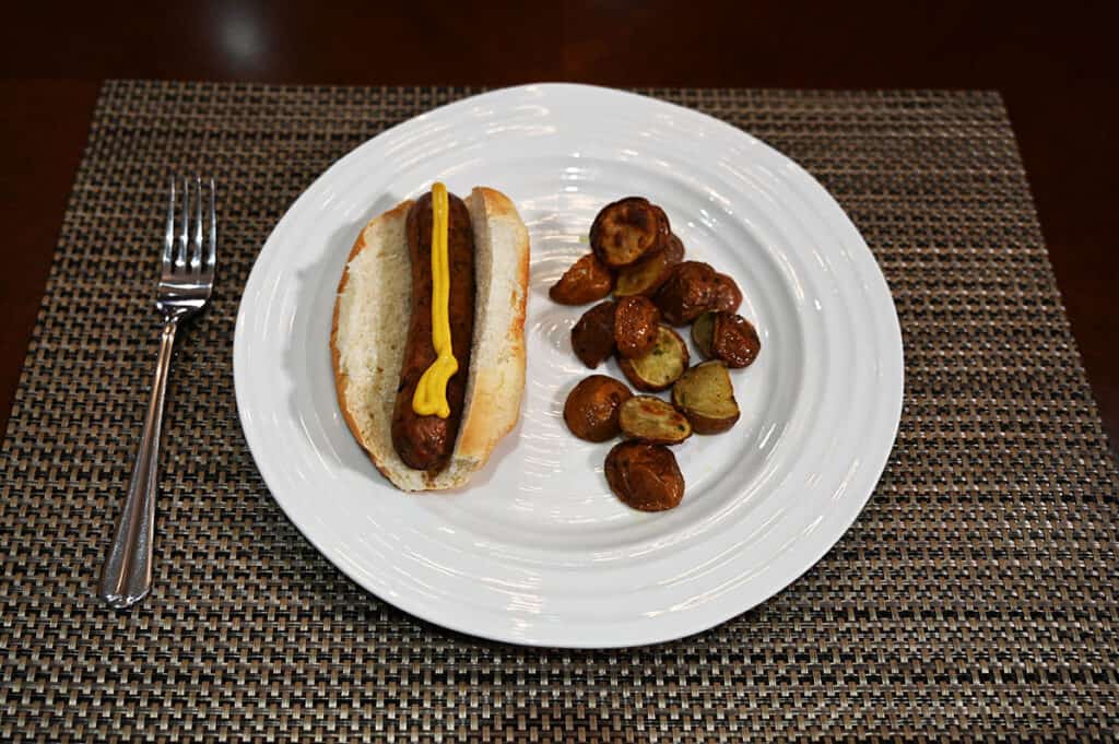 Costco Maple Leaf Wild Garlic & Thyme Chicken Sausage Review Costcuisine