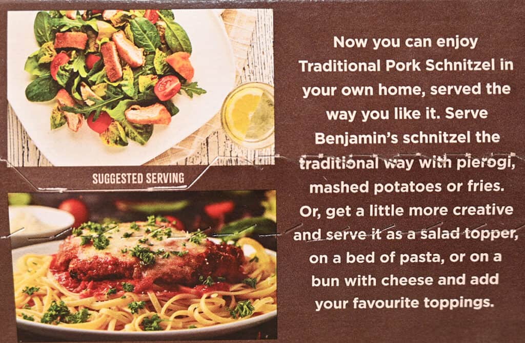 Costco Benjamin's Traditional Pork Schnitzel Review Costcuisine