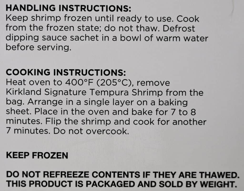 Costco Kirkland Signature Tempura Shrimp Review Costcuisine