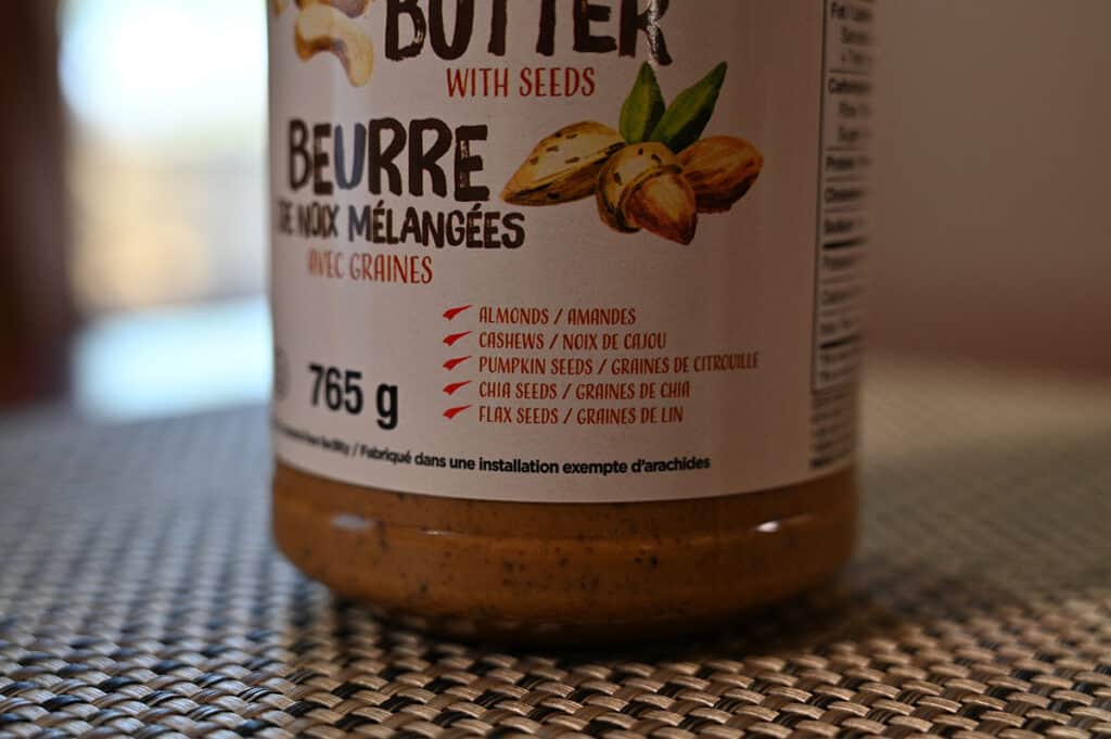 Costco Kirkland Signature Mixed Nut Butter With Seeds Review Costcuisine