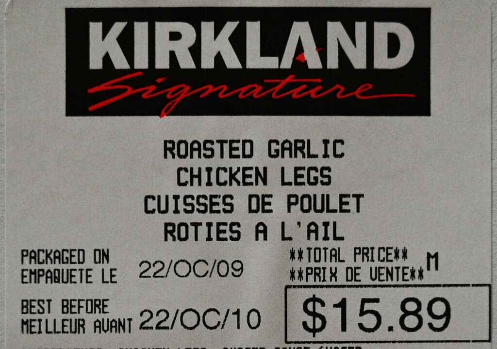 Costco Kirkland Signature Roasted Garlic Chicken Legs Review Costcuisine