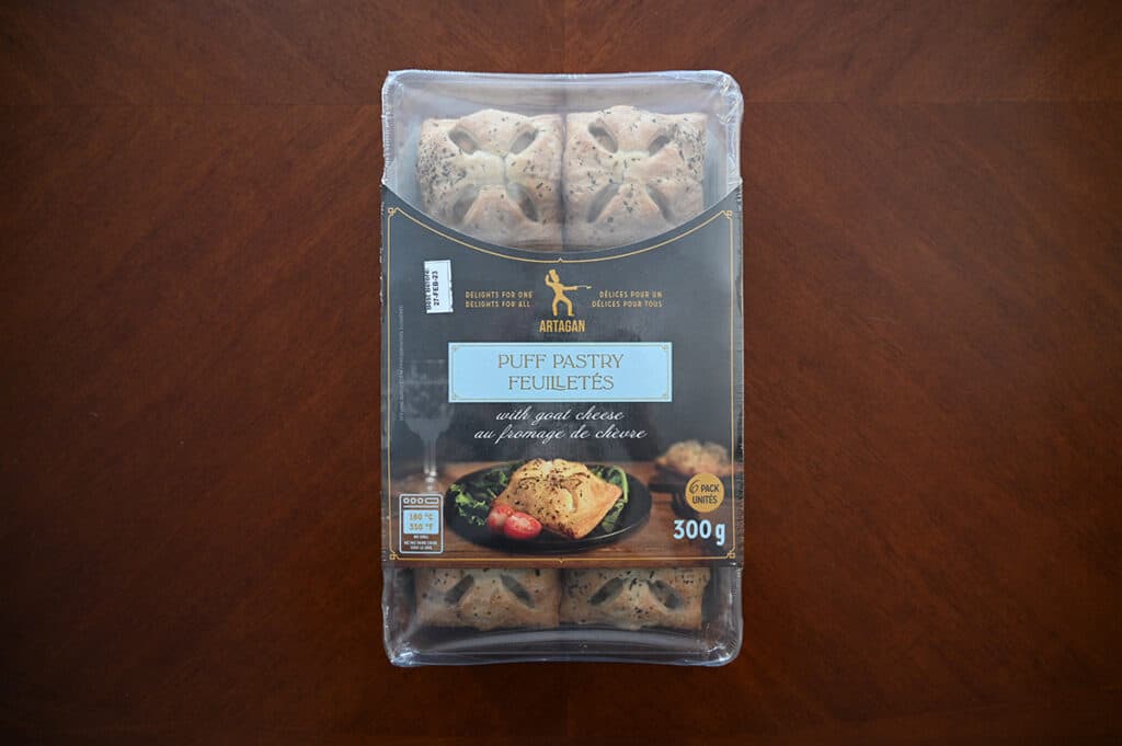 Costco Artagan Puff Pastry with Goat Cheese Review Costcuisine