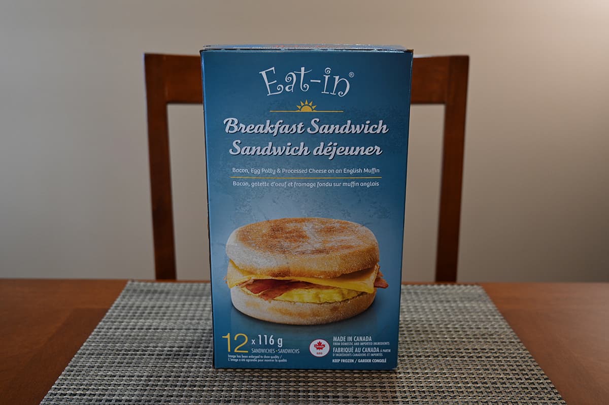 Ham, Egg and Cheese Frozen Breakfast Sandwich