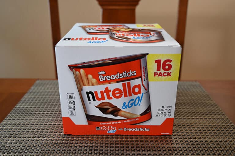 Costco Nutella & Go with Breadsticks Review Costcuisine